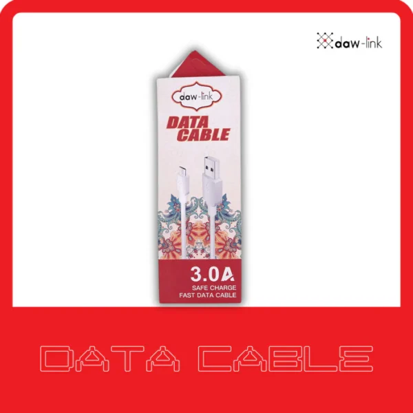 Dawlink 100% Original Copper 3.0A Fast Charging and Data Cable
